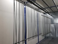 Cabine de poudrage peinture
