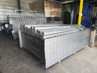 Pièces en attente de peinture